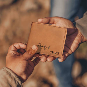 Personalized Wallet, Men's Wallet