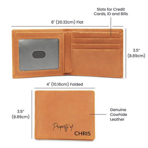 Personalized Wallet, Men's Wallet