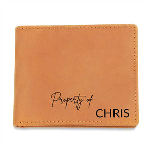 Personalized Wallet, Men's Wallet