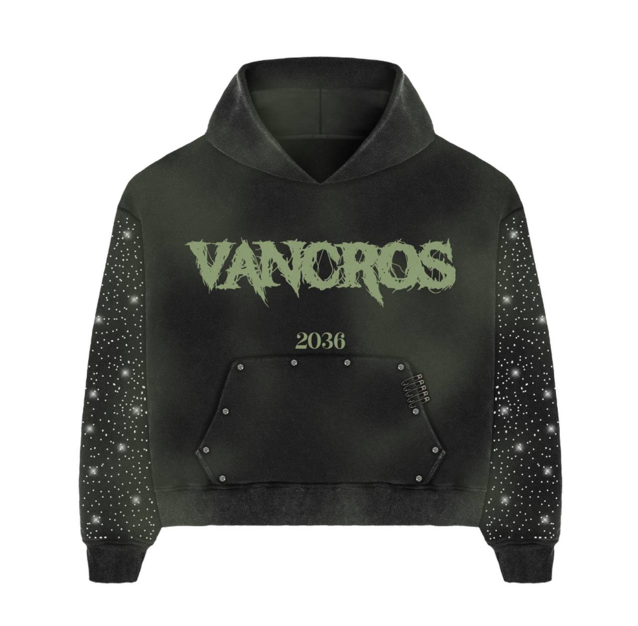 Pre order Vancros 2036 Green Hoodies